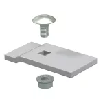   OBO 6221130 LKS 60 4 VA4301 Szorítóelem L110 kábellétrához 60x30mm rozsdamentes acél