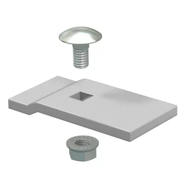 OBO 6221157 LKS 60 4 VA4571 Szorítóelem L110 kábellétrához 60x30mm rozsdamentes acél