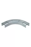 OBO 6229379 WLB 90 166 FS 90°-Os Sarokidom 160-as nagyfesztávú kábellétrához 160x600mm szalaghorganyzott acél