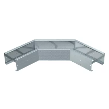OBO 6233449 WLB 90 2040 FT 90°-Os Sarokidom 200-as nagyfesztávú kábellétrához 200x400mm merítetten tűzihorganyzott acél