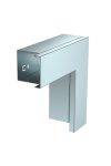 OBO 6247989 LKM F60060FS Lapos Sarokelem felső résszel 60x60mm szalaghorganyzott acél
