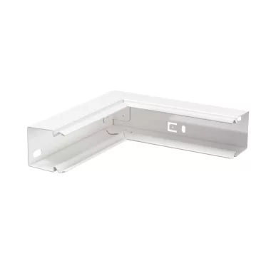 OBO 6249175 LKM I40060RW Belső Sarokelem 40x60mm szalaghorganyzott/műanyag bevonatú hófehér acél