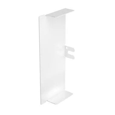 OBO 6249825 LKM E60150RW Véglezáróelem 60x150mm szalaghorganyzott/műanyag bevonatú hófehér acél