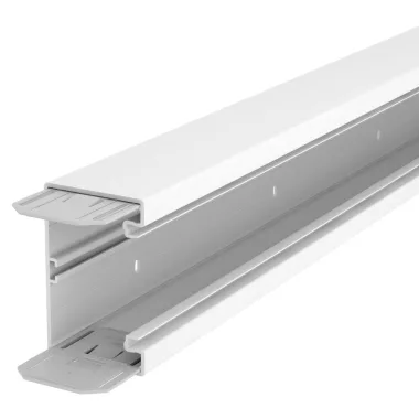 OBO 6274300 GK-70110RW Parapetcsatorna fenékperforálással 70x110x2000mm hófehér PVC