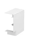 OBO 6274420 GK-FH70130RW Lapos Sarokelem fedélidom 70x130mm hófehér Polikarbonát/Akrilnitril-butadién-sztirol