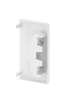 OBO 6274570 GK-E70130RW Véglezáró Elem 70x130mm hófehér PVC