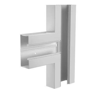 OBO 6274762 GK-T70170LGR T-Elágazás 70x170mm világosszürke PVC