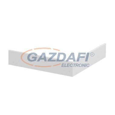 OBO 6274791 GK-OTGACW Külső Sarokfedél, Sima krémfehér PVC