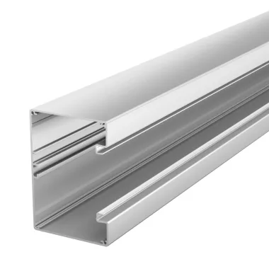 OBO 6276903 GA-S90130EL Szerelvénybeépítő Csatorna szimmetrikus 90x130x2000mm eloxált alumínium