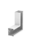 OBO 6277120 GS-SFS90110RW Lapos Sarokelem szimmetrikus 90x110mm hófehér acél