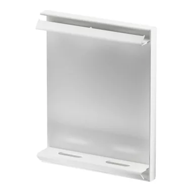 OBO 6277170 GS-E90110RW Véglezáró Elem 90x110mm hófehér acél