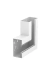 OBO 6277720 GS-SFS90170RW Lapos Sarokelem emelkedő szimmetrikus 90x170mm hófehér acél