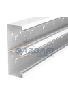 OBO 6278401 GS-D70210CW Parapetcsatorna szimmetrikus 70x210x2000mm krémfehér acél