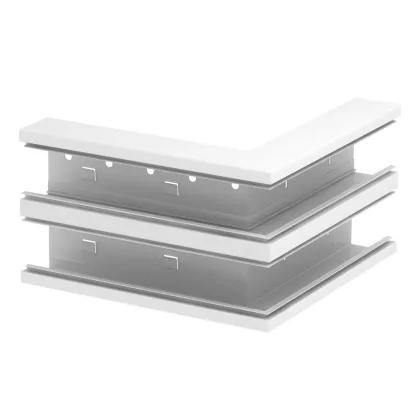   OBO 6278410 GS-DA70210RW Külső Könyök szimmetrikus 70x210mm hófehér acél