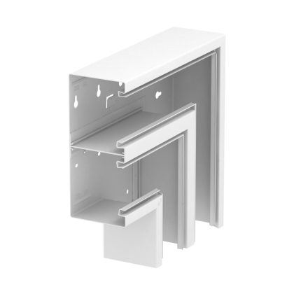   OBO 6278530 GS-DFF90210RW Lapos Sarokelem eső szimmetrikus 90x210mm hófehér acél