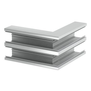 OBO 6279613 GA-DA90210EL Külső Könyök kétrekeszes 90x210mm eloxált alumínium