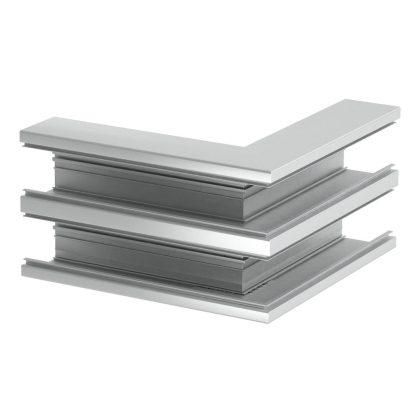 OBO 6279613 GA-DA90210EL Külső Könyök kétrekeszes 90x210mm eloxált alumínium