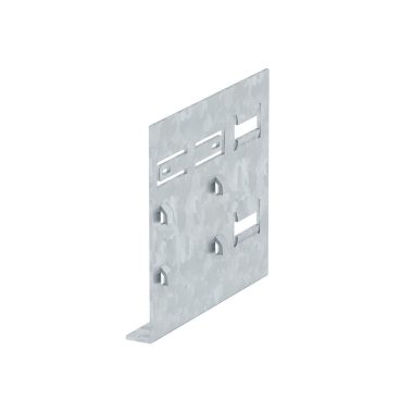 OBO 6279804 KS70130 Falikonzol Adapter GK70130-hez 128x122x27mm szalaghorganyzott acél