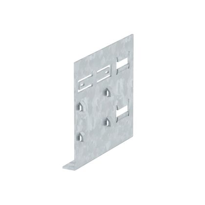 OBO 6279804 KS70130 Falikonzol Adapter GK70130-hez 128x122x27mm szalaghorganyzott acél