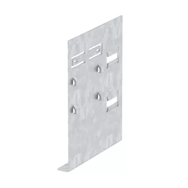 OBO 6279806 KS70170 Falikonzol Adapter GK70170-hez 128x162x27mm szalaghorganyzott acél