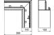 OBO 6282730 GEK-SAFF133110P Lapos Sarokelem eső sarokidom, pultcsatornához 133x110mm hófehér acél