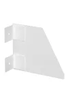 OBO 6282770 GEK-SE133110P Véglezáróelem 133x110mm hófehér acél