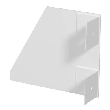 OBO 6282870 GEK-SE133110P Véglezáróelem 133x110mm hófehér acél