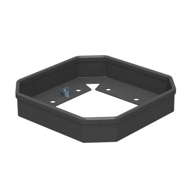 OBO 6286810 ISSHS4SR40 Védőkeret ISSHS4-hez 41x214mm grafitszürke acél