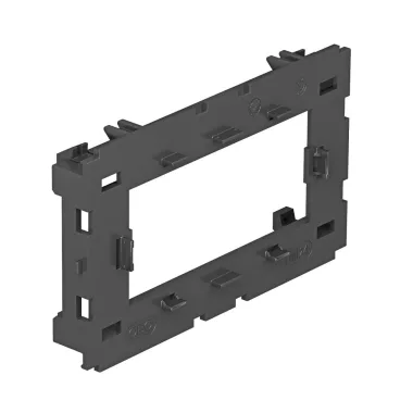 OBO 6288576 71MT2 45 Szerelvénytartók Modul 45-Höz nyitott kivitelű 140x76x21mm világosszürke poliamid