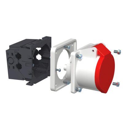   OBO 6288612 CEE16E2 Cee Szerelvénydoboz acélszürke poliamid