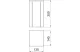 OBO 6290023 ISSHS140250EL Installációs Oszlop padló 140x133x250mm eloxált alumínium