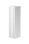 OBO 6290030 ISSHS140500RW Installációs Oszlop padló 140x133x500mm hófehér alumínium