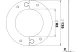 OBO 6290290 WAG140100RRW Fedéllezáró Lemez ISS110100R és ISS140100R-hez 135mm hófehér acél OBO 6290290 WAG140100RRW Fedéllezáró Lemez ISS110100R és ISS140100R-hez 135mm hófehér acél