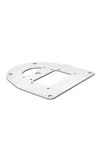 OBO 6290330 ISSBP110100RW Fenéklemez 170x160x3mm hófehér acél OBO 6290330 ISSBP110100RW Fenéklemez 170x160x3mm hófehér acél