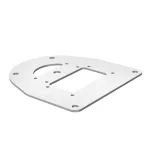   OBO 6290330 ISSBP110100RW Fenéklemez 170x160x3mm hófehér acél