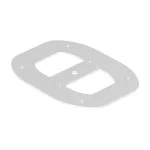   OBO 6290347 ISSBPDM45RW Fenéklemez 185x135x3mm hófehér acél