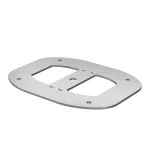  OBO 6290348 ISSBPDM45WA Fenéklemez 185x135x3mm fehéralumínium acél