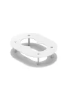 OBO 6290382 DAB-2F Fali Takarókeret 140x100x40mm hófehér acél OBO 6290382 DAB-2F Fali Takarókeret 140x100x40mm hófehér acél