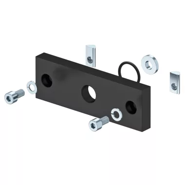 OBO 6290495 ISS160160DLA Nagynyomású Levegőcsatlakozó ipari oszlophoz 152x50x15mm
