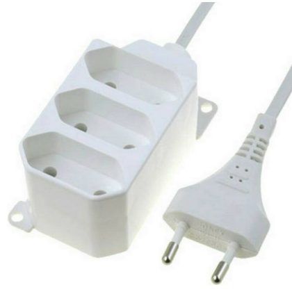 GAO 63051 Table distributor 3 EURO, 3.0m, mountable, white