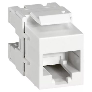 LEGRAND 632705 RJ45 Keystone port Cat6 árnyékolatlan (UTP) C110 csatlakozós 180° 250Mhz 1Gigabit