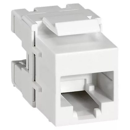 LEGRAND 632705 RJ45 Keystone port Cat6 árnyékolatlan (UTP) C110 csatlakozós 180° 250Mhz 1Gigabit