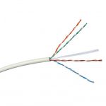 LEGRAND 632724 fali kábel réz Cat6 árnyékolatlan (U/UTP) 4 érpár (AWG23) PVC fehér Eca 305m-kartondoboz Linkeo