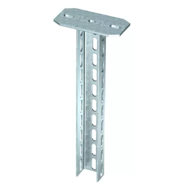 OBO 6339220 US 7 K 140 FT Függesztő Oszlop ráhegesztett fejlemezzel 70x50x1400mm merítetten tűzihorganyzott acél