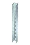 OBO 6340954 US 5 80 FT U-Oszlop 3 oldalon perforált 50x50x800mm merítetten tűzihorganyzott acél
