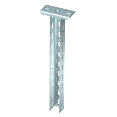 OBO 6341543 US 5 K 40 FT Függesztő Oszlop ráhegesztett fejlemezzel 50x50x400mm merítetten tűzihorganyzott acél