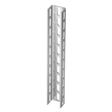 OBO 6341950 US 7 200 VA4301 U-Oszlop 3 oldalon perforált 70x50x2000mm rozsdamentes acél