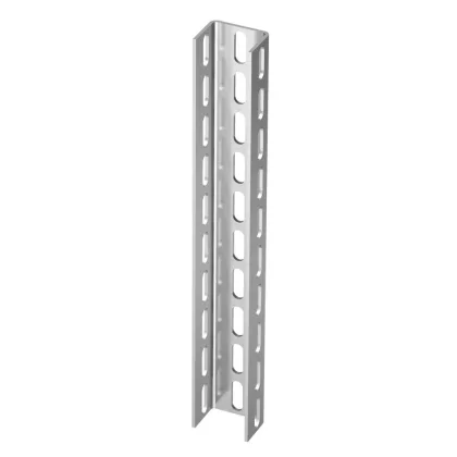   OBO 6341950 US 7 200 VA4301 U-Oszlop 3 oldalon perforált 70x50x2000mm rozsdamentes acél