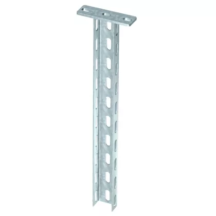   OBO 6342353 US 3 K 30 FT Függesztő Oszlop ráhegesztett fejlemezzel 50x30x300mm merítetten tűzihorganyzott acél