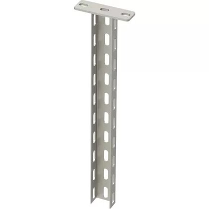   OBO 6342405 US 3 K 40VA4301 Függesztett Oszlop hegesztett fejlemezzel 50x30x400mm pácolt rozsdamentes acél